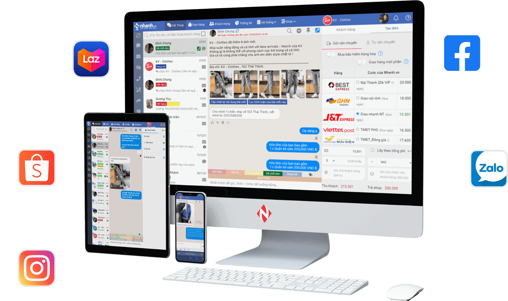 Phan Mem Quan Ly Chat Da Kenh Chat Nhanh Vn